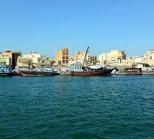 Dubai Creek Bootsfahrt