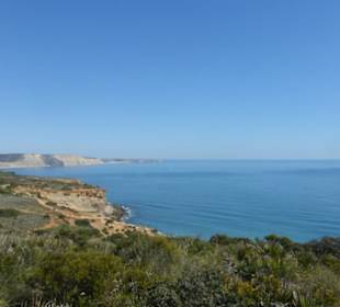 Der Fels Rocha Negra bei Praia da Luz