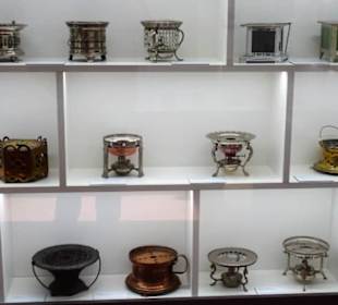 Stövchensammlung im Teemuseum