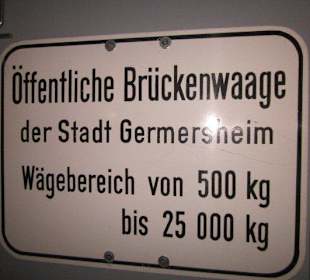 Festung - Brückenwaage