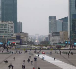 Widok na Łuk Triumfalny