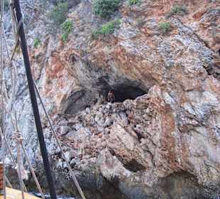 Höhle der Verliebten - er kommt wieder raus!