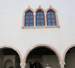 Beim Palazzo Geremia in der Altstadt Trient