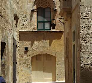 Typische Straße in Mdina