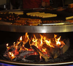 Schwenkgrill auf dem Lamberti-Markt