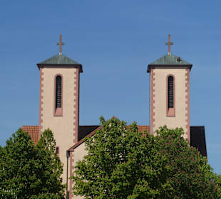 Die katholische Kirche St. Peter in Gelnhausen