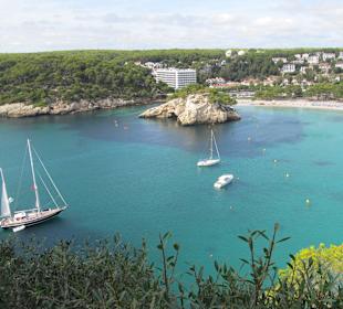 Blick auf Cala Galdana