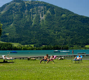 Badeplatz Beraubucht-Wolfgangsee - für Hotelgäste