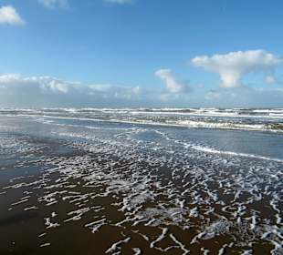 Bei einem Spaziergang am Strand