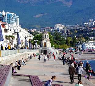 Promenade von Jalta Sehenswürdigkeiten