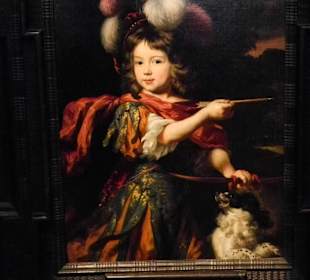 Gemälde in der Galerie