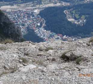 Von oben (ca. 2400 m )