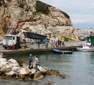 Kamiros Skala Hafen