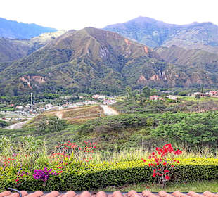 Vilcabamba von oben