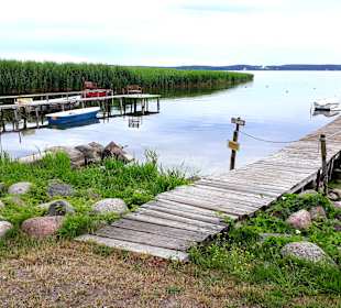 Blick auf die Gnitz vom Hafen Neeberg aus