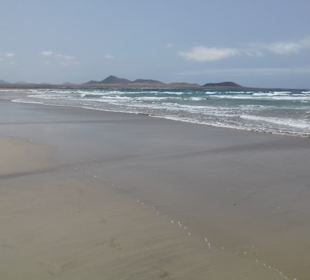 Strand Famara in Famara