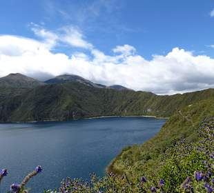 Blick auf den Kratersee