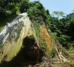 Wasserfall auf Samana