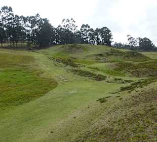 In der Anlage unterwegs