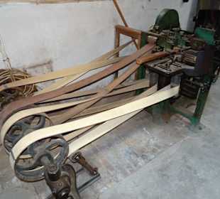 Transmissionen im Tischlerei-Museum