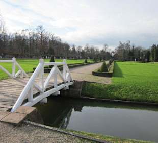Schlosspark Schwetzingen im Winter