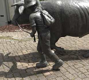 Ochsenskulptur Oberiflingen