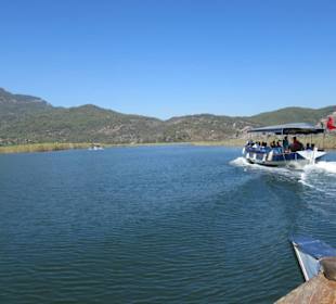 Fahrt durch die Kanäle nach Dalyan