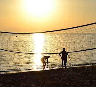 Sonnenuntergang am Strand