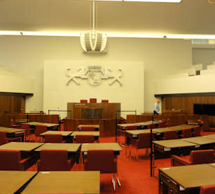 Blick in den Plenarsaal