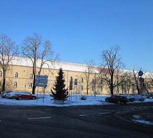 Festung im Winter, Paradeplatz
