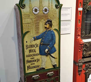 Schokoladen-Automat im Museum