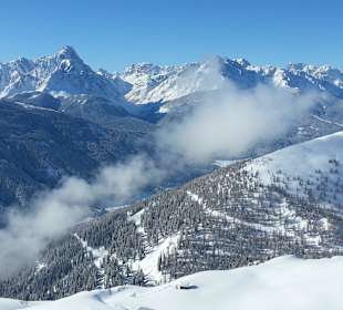 Blick vom Schigebiet Hochpustertal