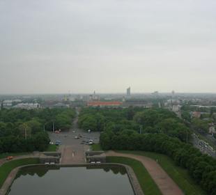 Blick vom Völkerschlachtdenkmal