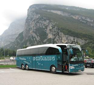 Unser Reisebus auf der Gardasee-Rundreise