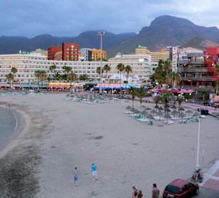 Abends am kleinen Strand beim Hafen