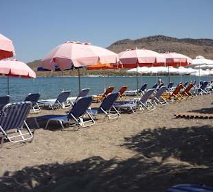 Am Stadtstrand von Petra