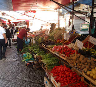 Wochenmarkt Mercato del Capo Palermo