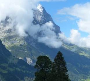 Toller Blick auf die Eigernordwand