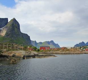 Stockfischgestelle in Reine