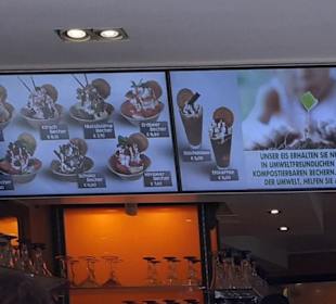 Eiscafe de Covre in Mainz