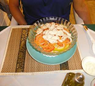 Gem. Salat mit Hühnchen