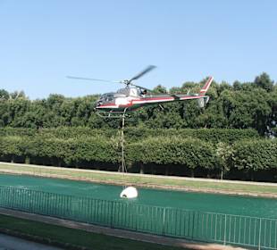 Helicoptro nei giardini