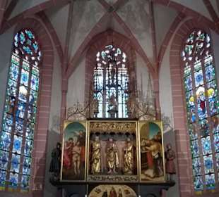 Apsis mit Cranach-Altar