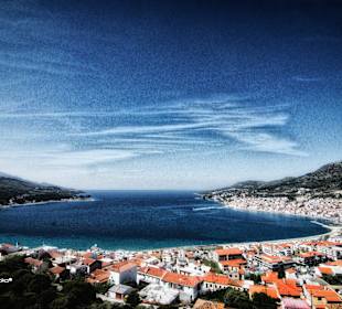 Main View of Samos Town
