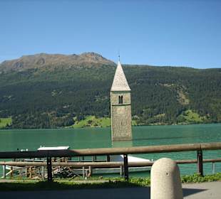 Ausflug zum Reschensee (Italien)