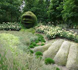 Ausgefallene Beete und Deko