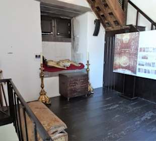 Ausstellung im Turm der Kirche