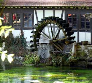 Hammerschmiede mit Wasserrad