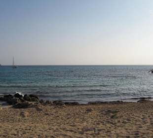 Der Strand von Cala Agulla