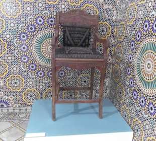 In der Ausstellung.